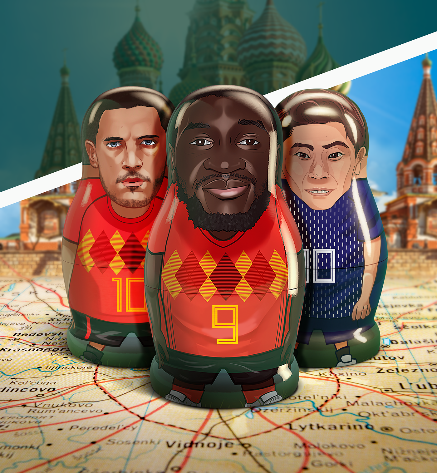 World Cup 2018 world cup paddy power Russian Dolls dolls babushka doll football