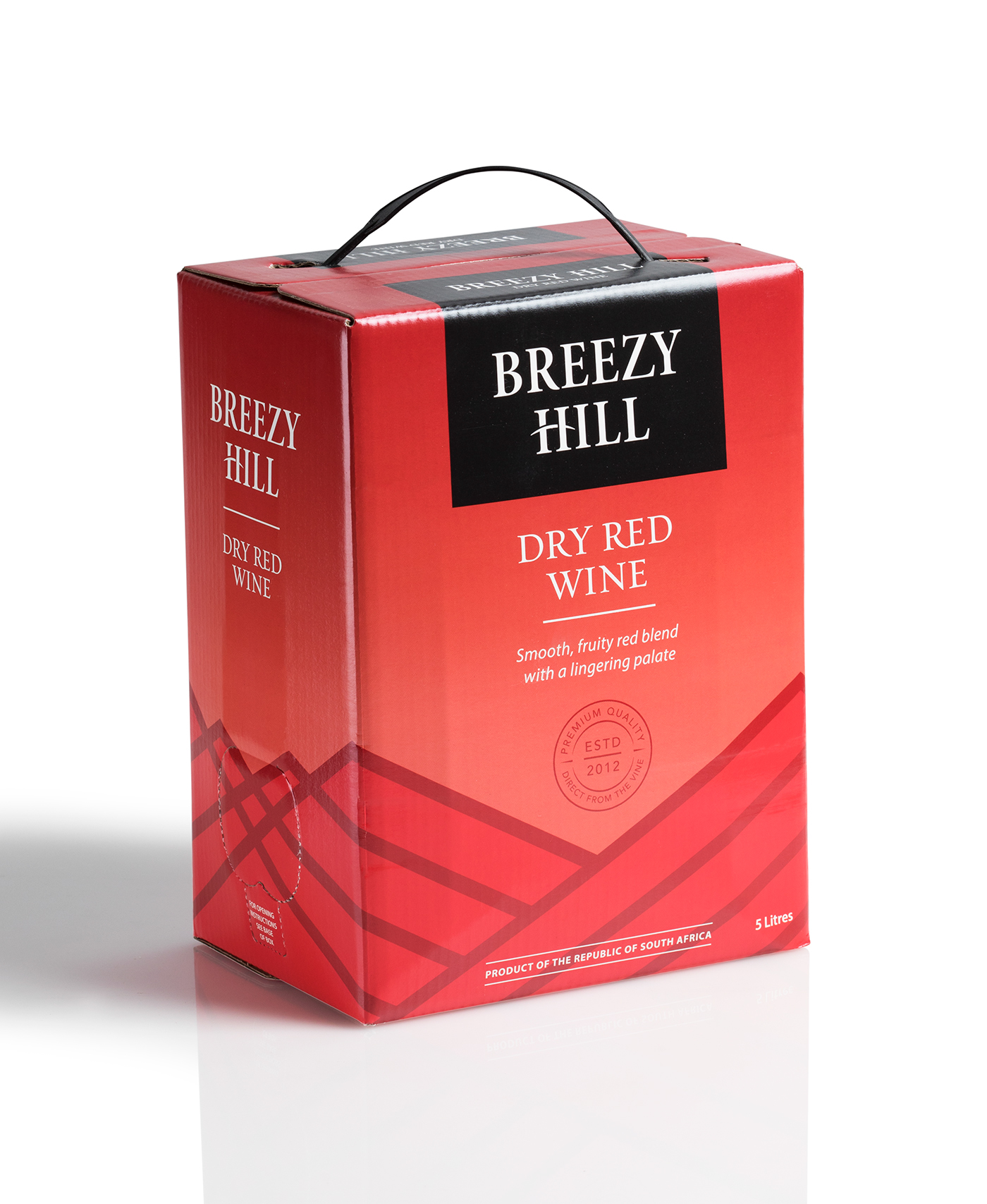 wine box wine Label colour Breeze hill