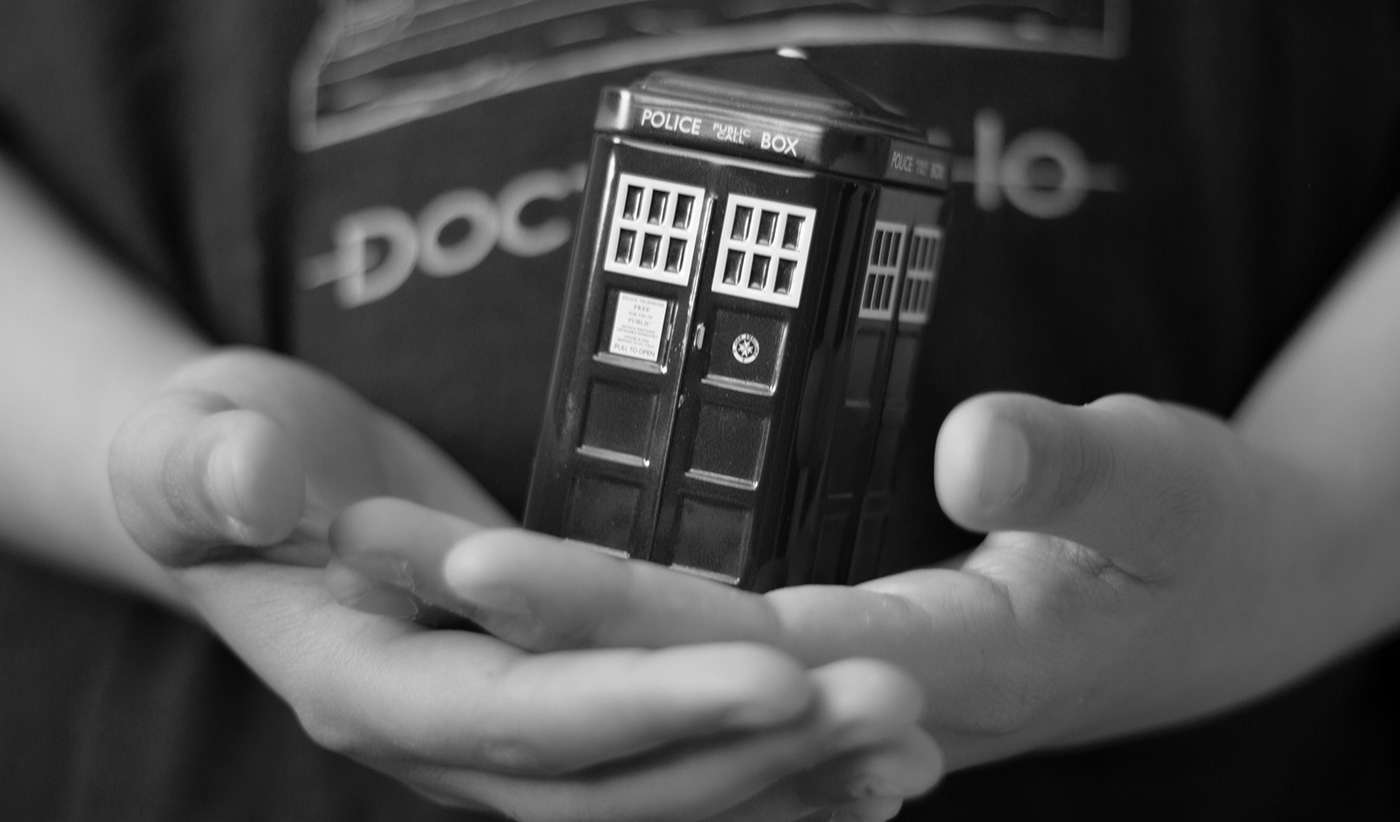 Doctor Who pop up store visual identity DW BBC