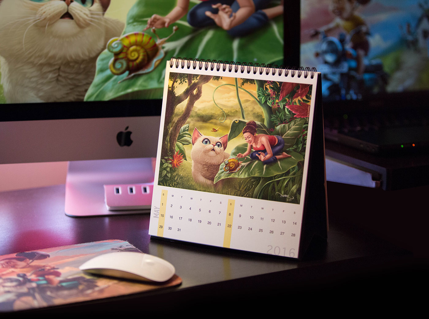 santa cow calendar calendar 2016