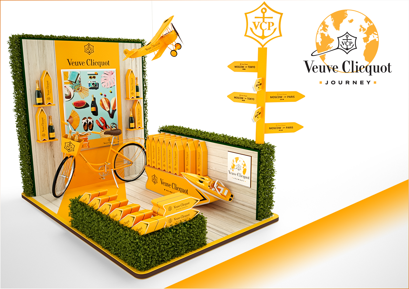 Veuve Clicquot on Behance