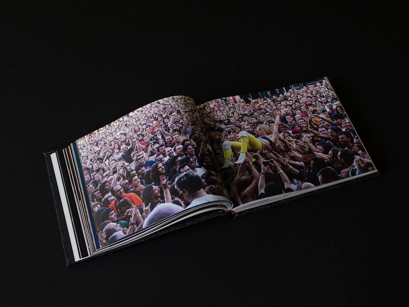 book design rock festival