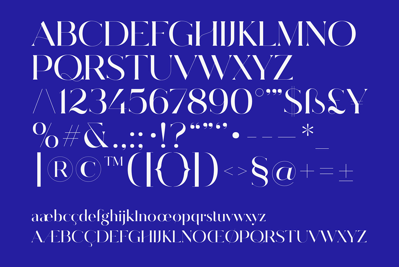 Typeface quainton hypefortype serif font bespoke modern Classic