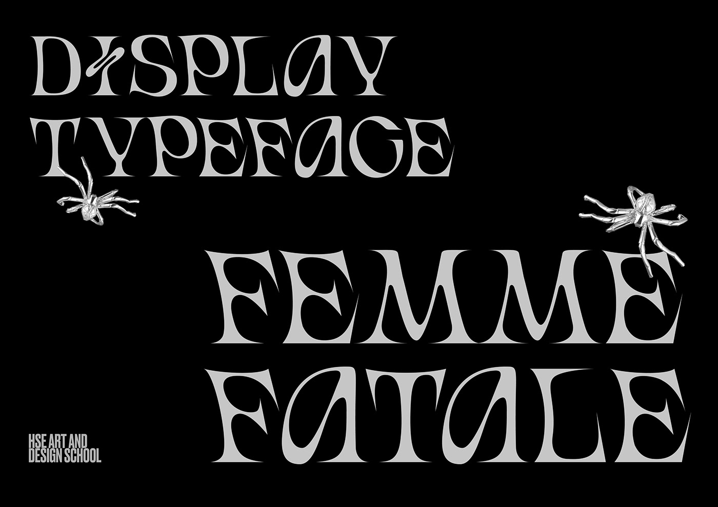 Display display font femme fatale font font design identity jewelry Typeface typography   typography design