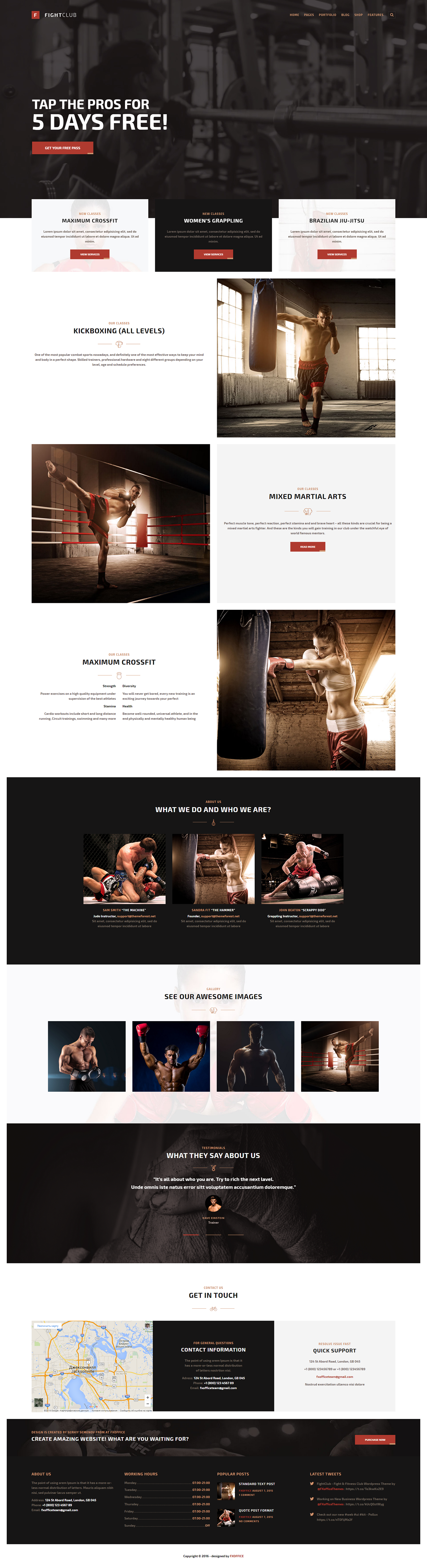 Boxing Crossfit fight fitness gym Health Judo kickboxing MMA sport Sport Club trainer workout themeforest Yoga