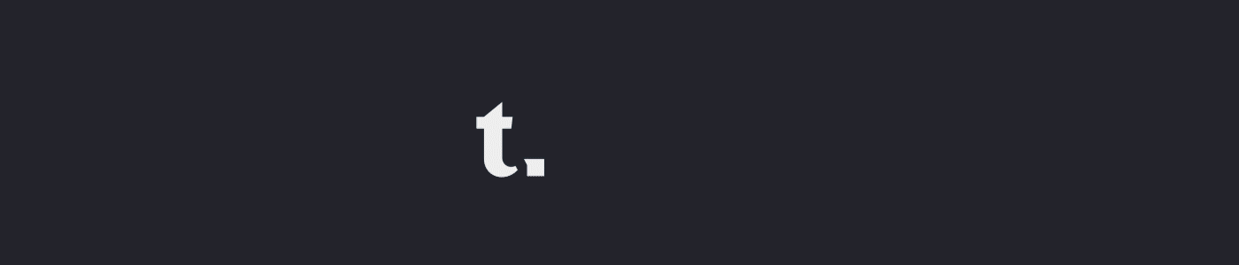 think Display logo brand font Typeface poster Rebrand
