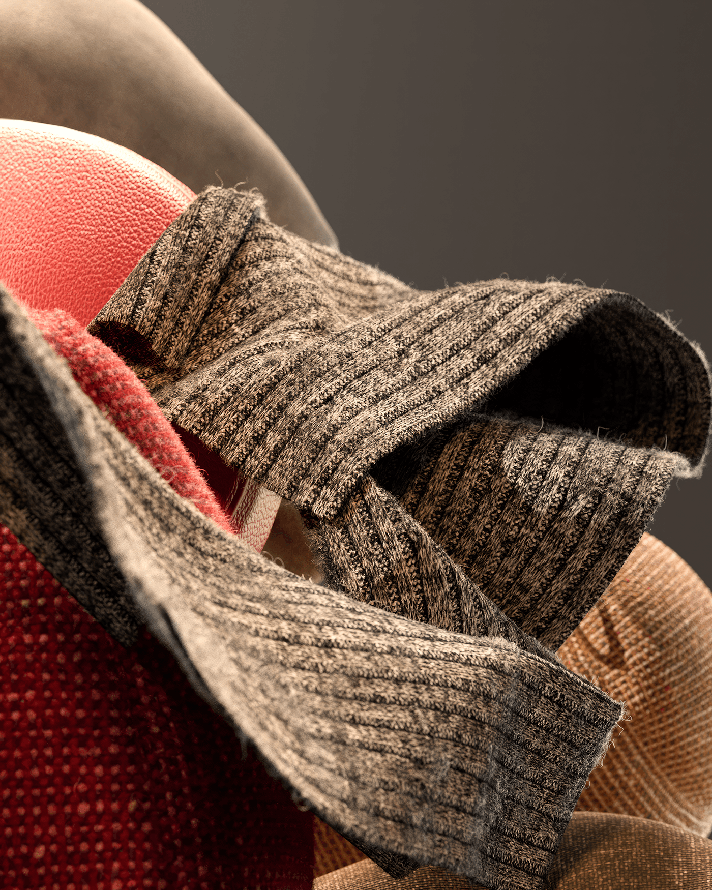 soft comfort cloth wool smooth art motion design Clothing 3D 3dart