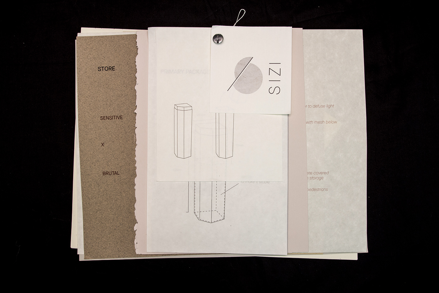 package design  branding  tactile haptic graphic design  fashion design Firm Photography japanese material spice