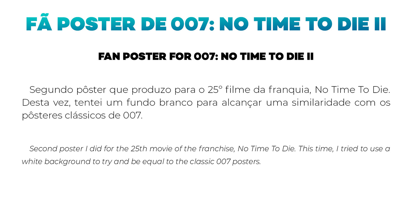 action artwork Digital Art  fan poster james bond JAMES BOND 007 movie movie poster no time to die poster