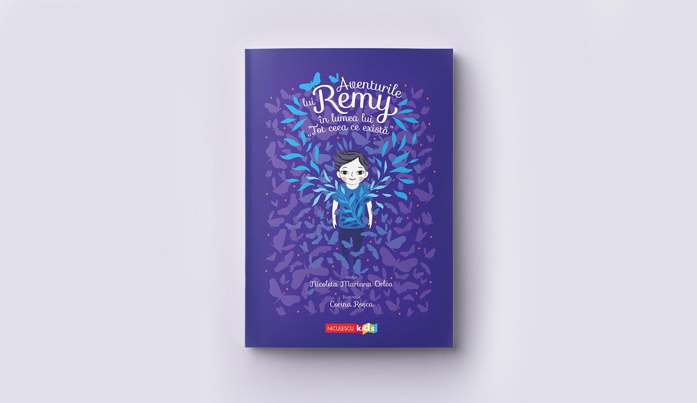 autism Aventurile lui Remy book cover book illustration Carte carte copii children book Corina Rosca curlysmatic ilustratie copii
