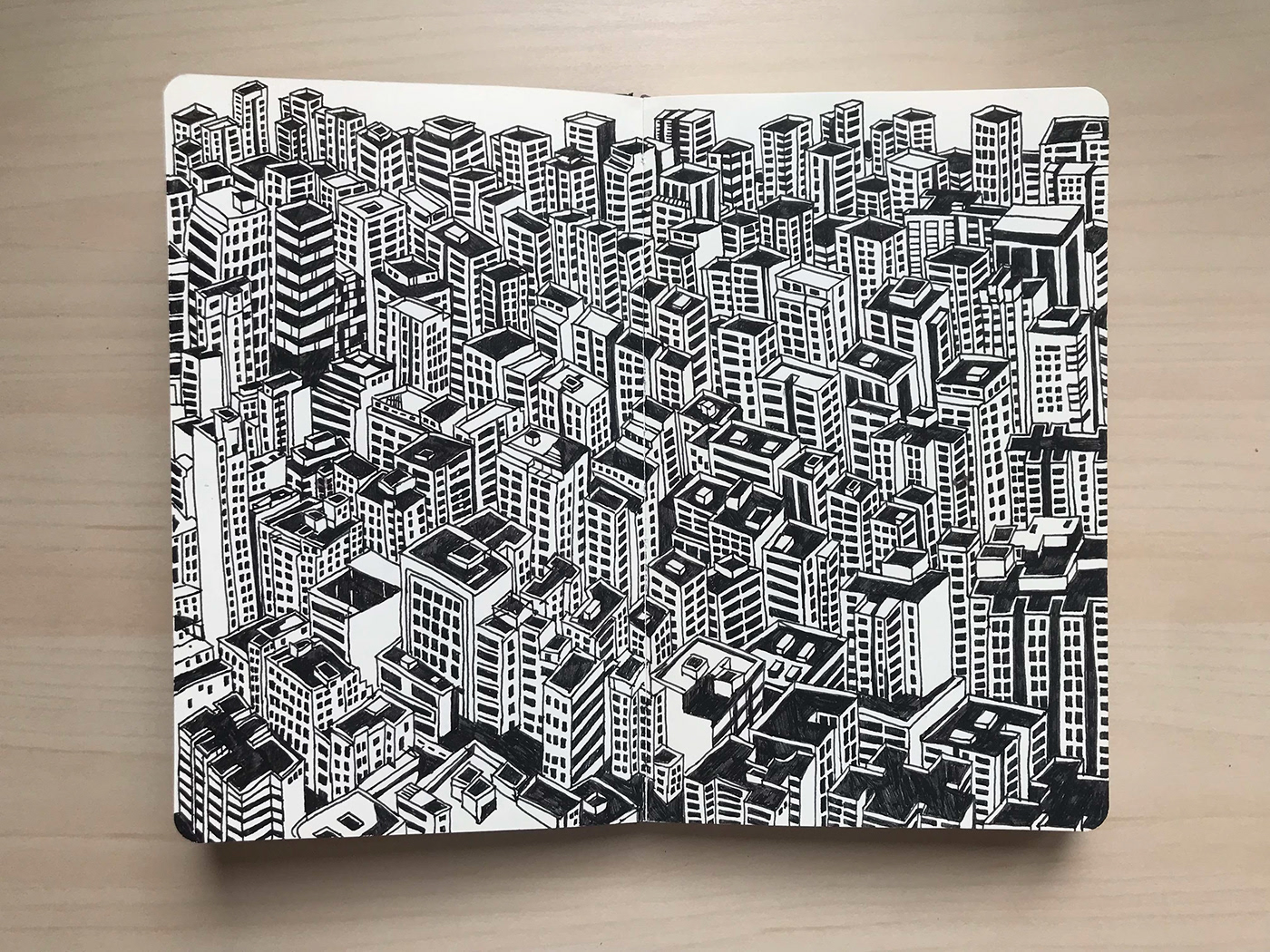 Urban city sketch sketchbook moleskine ILLUSTRATION  Drawing  buildings building ink
