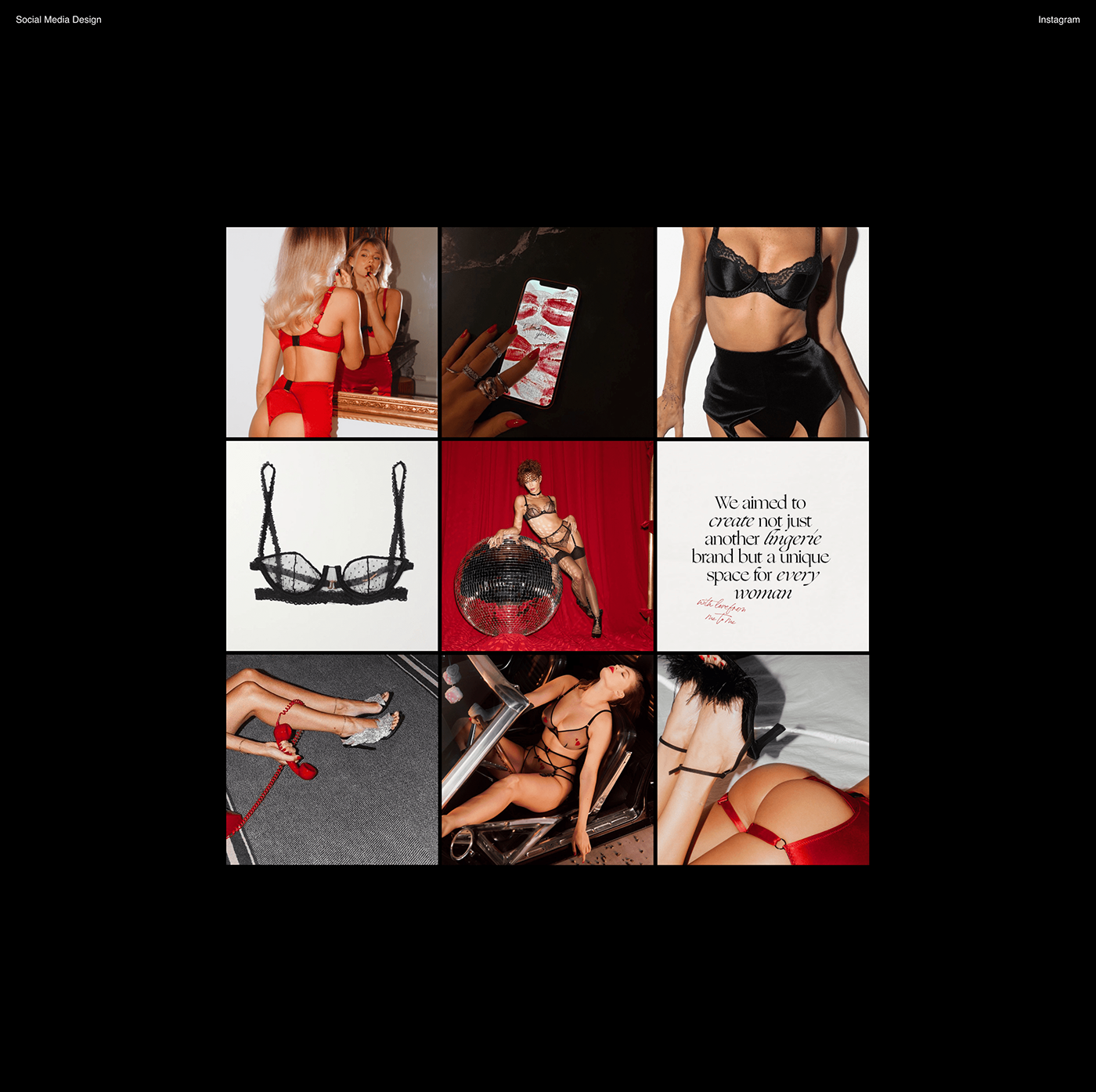 lingerie underwear Brand Design brand Logo Design Logotype brand identity Web Design  Ecommerce store