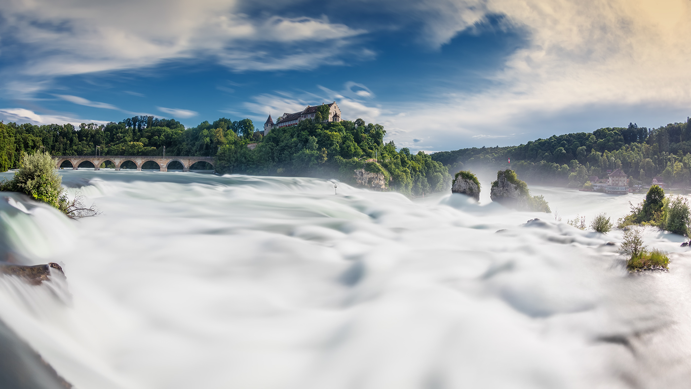 Rheinfall Schaffhausen Switzerland waterfall natur landscapes waterscapes