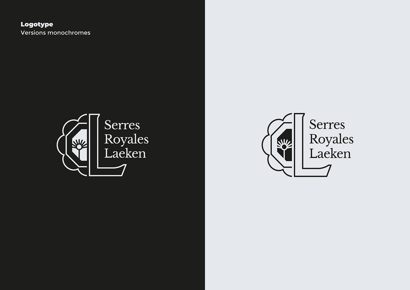 belgium brand identity brussels graphic identity laeken Logo Design Logotype royal museum