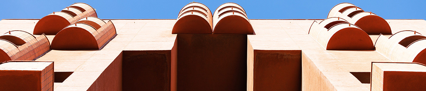 architecture arquitectura barcelona bofill concrete design red spain walden7 postmodern