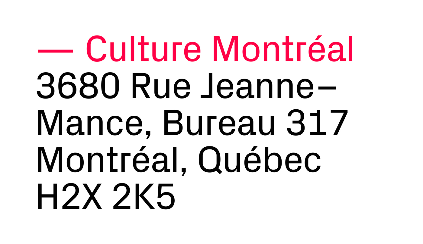 culture Montreal block animation  RGB modular system Duotone Tote poster