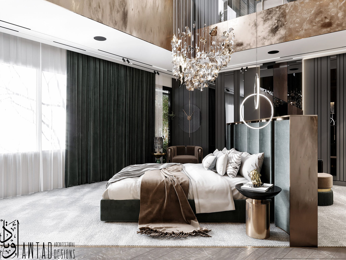 bedroom bedroom design elegant Interior interior design  luxury modern
