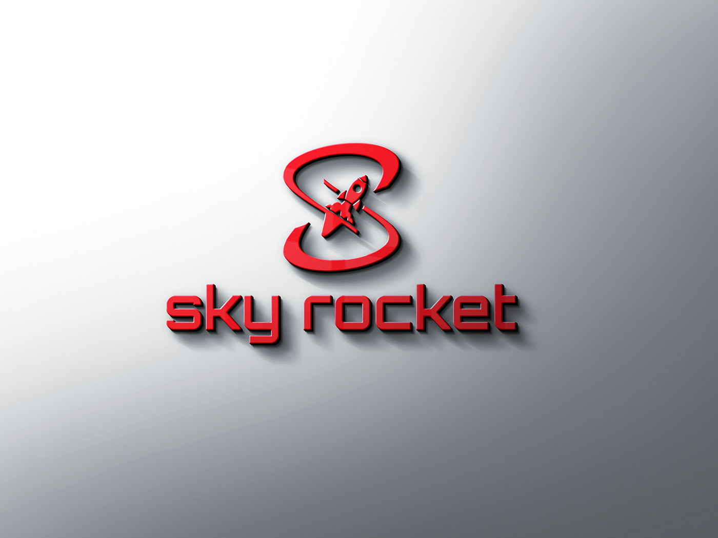 Space  Rocket Logo  Logo Design Technology Logo minimalist marvel astronomy science rocketship skylogo