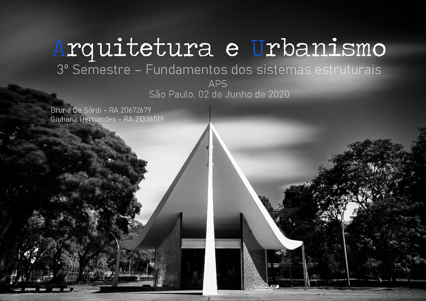 ARQUITETURA arquiteturaeurbanismo brasilia calculo calculoestrutural Engenharia oscarniemeyer seminario