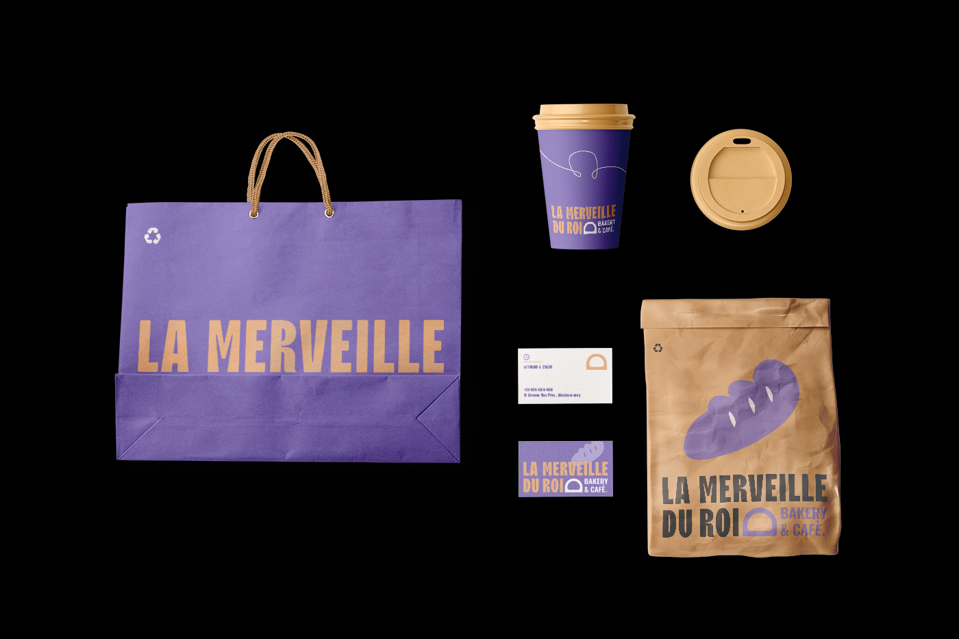 bakery branding  bread Coffee Food  Logotype Packaging pastry visual identity france