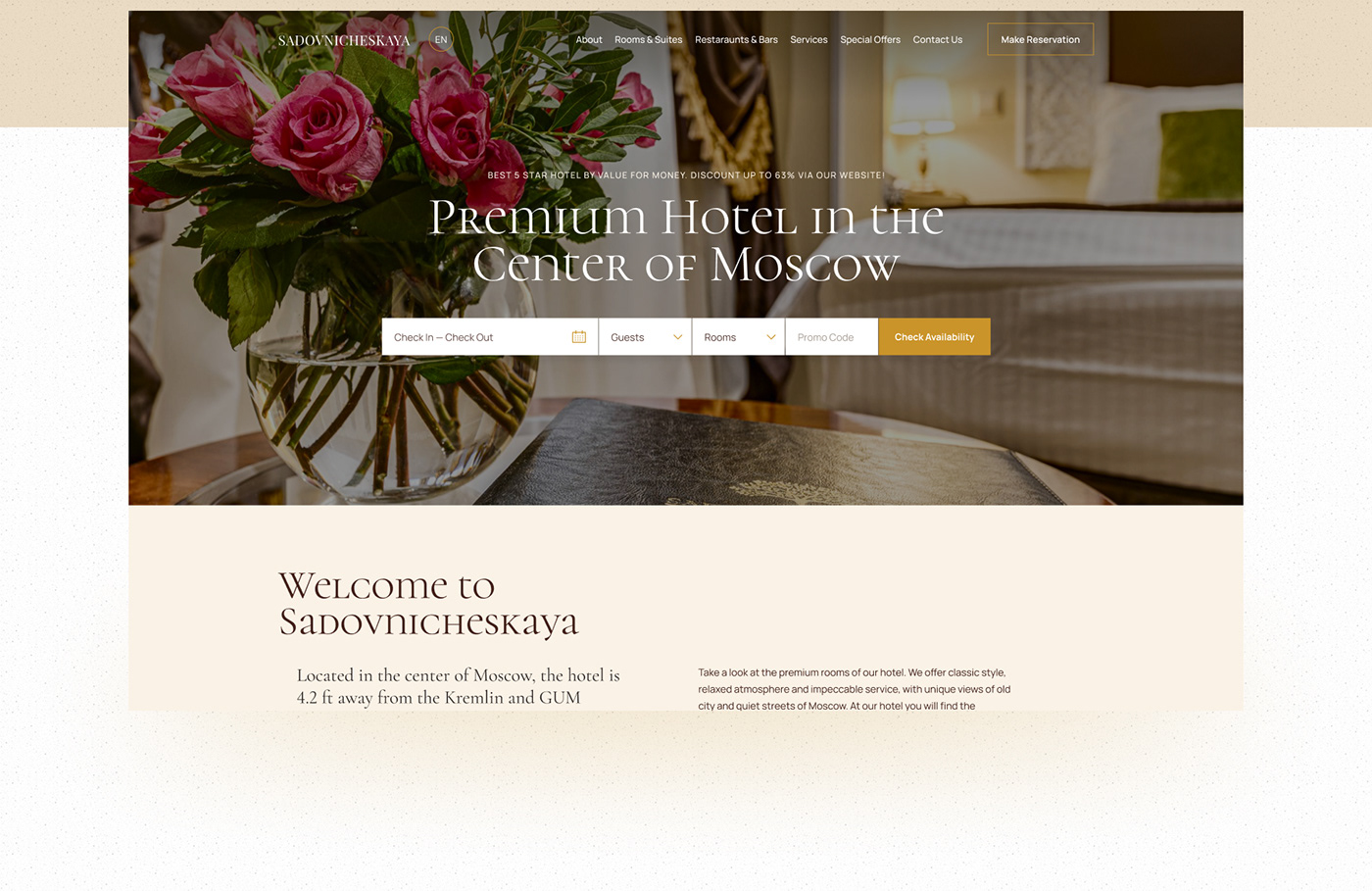 design hotel uiux Web Design  веб дизайн гостиница дизайн дизайн сайта отель Редизайн