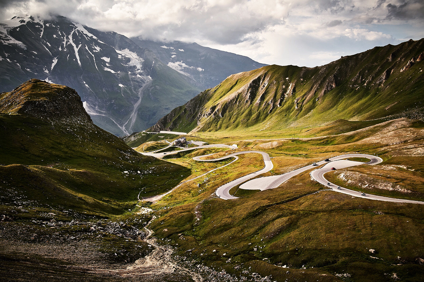 adac Travel motorcycle Bike ride grossglockner austria alps mountains roads