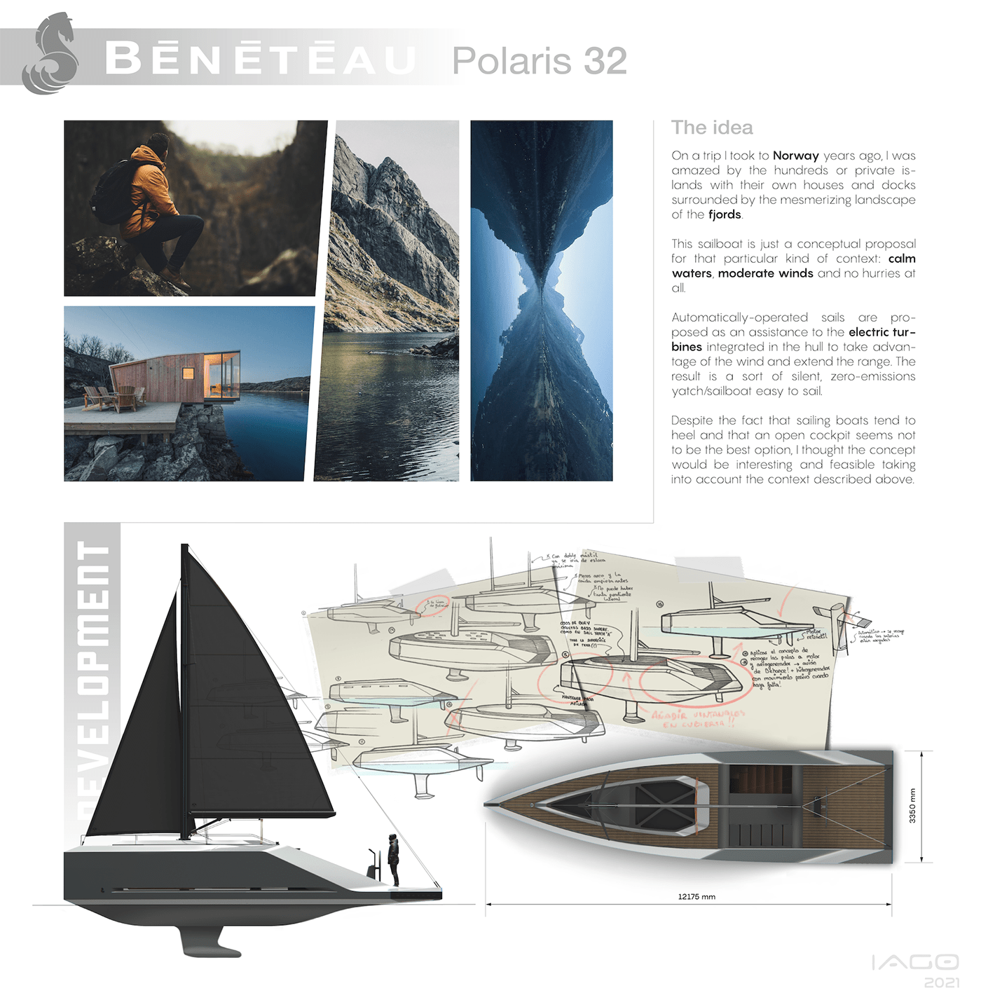 Beneteau design industrial design  interior design  luxury product design  sailboat sailing transportation yatch