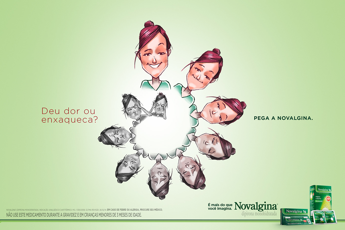 novalgina Health healthcare medical medicine digital illustration concept art