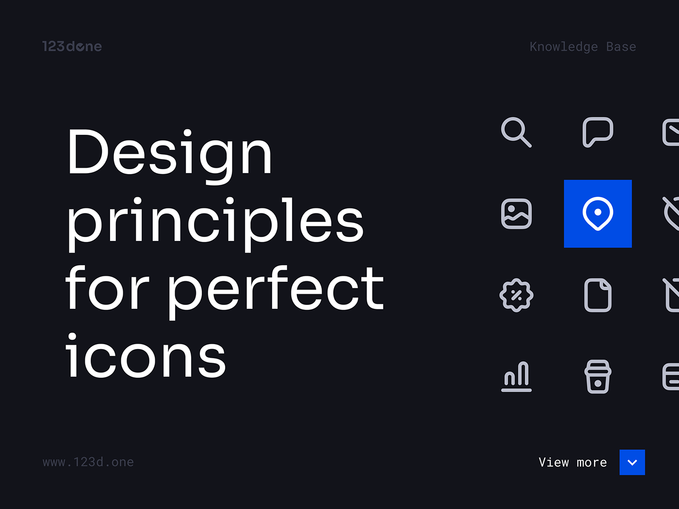 Guide Icon icon design  icon set iconography principles tips tutorial Education
