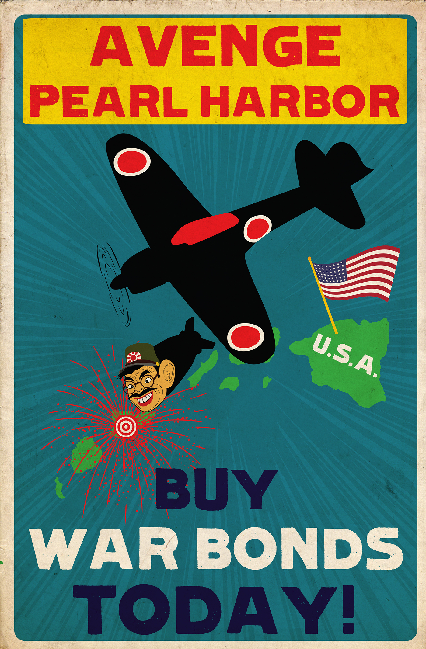 American Propaganda Poster (WWII era) on Behance