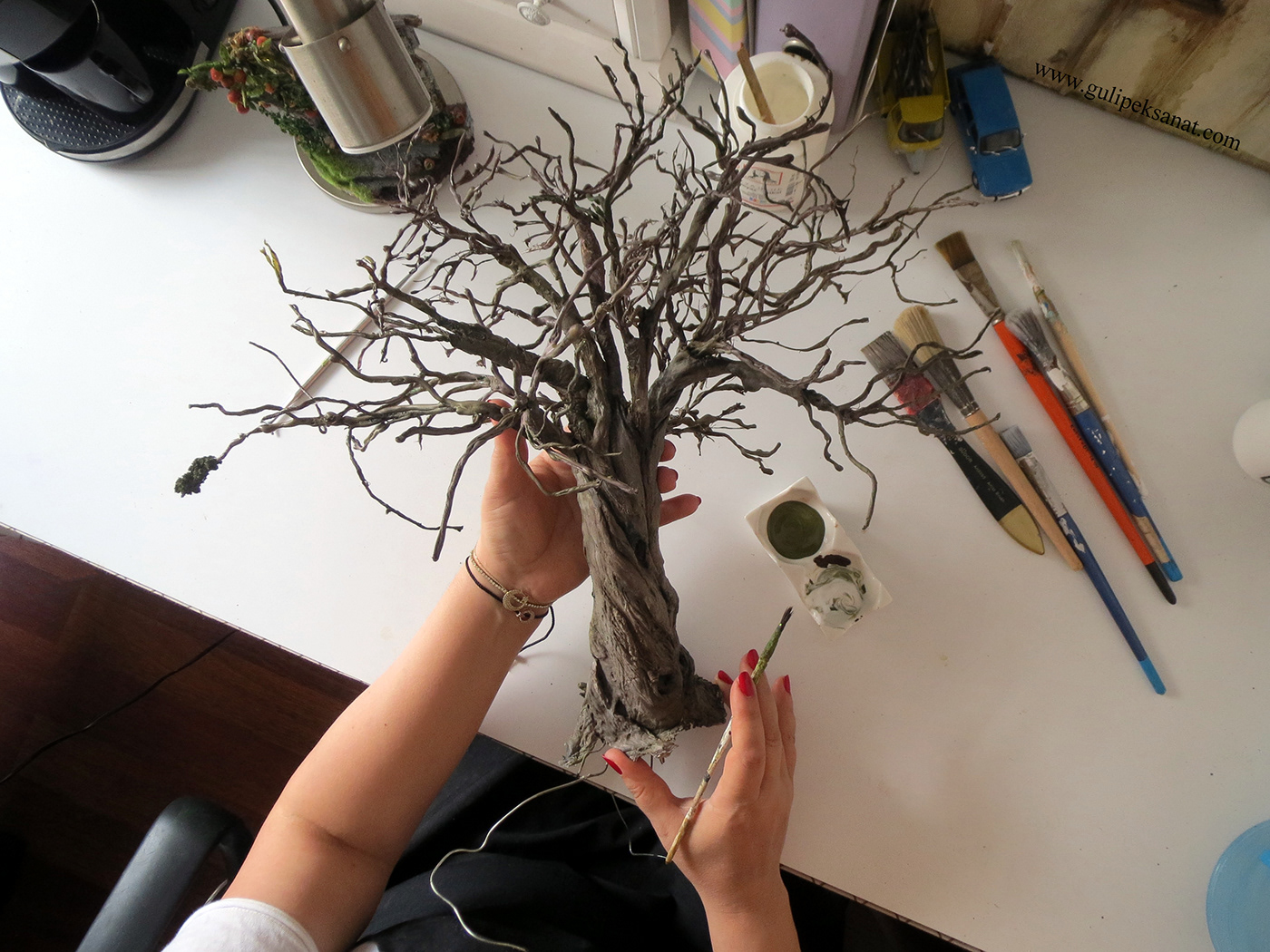 istanbul Miniature miniaturs Tree  TREEDİORAMA YARATICILIK ZEYTİNAÜACI zeytinyagi