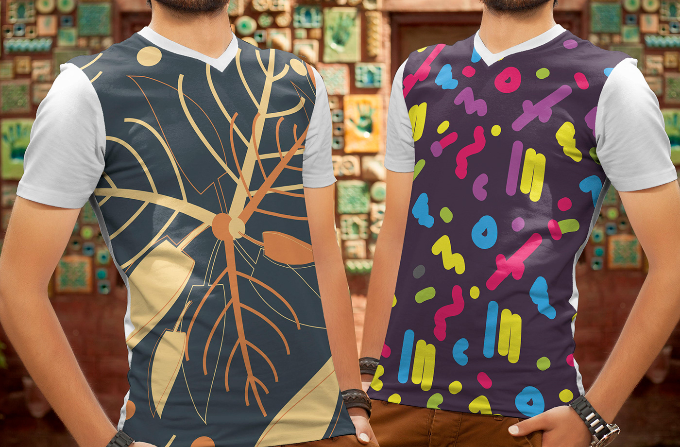 TEXTILE PATTERN DESIG abstract floral Pashion t-shirt pillow textile pattern design