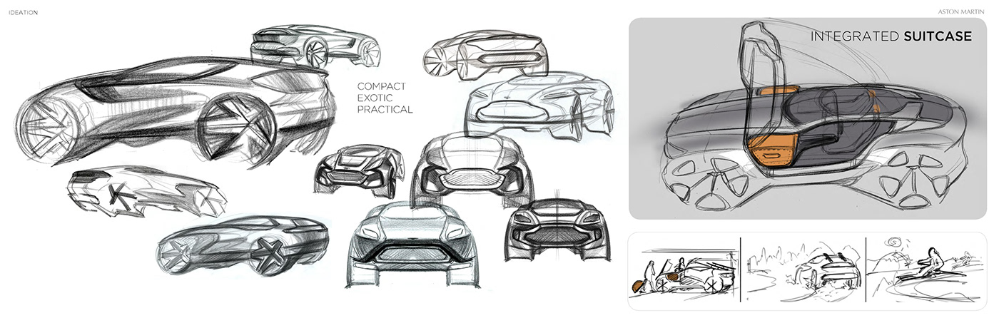3D astonmartin cardesign concept conceptcar ev