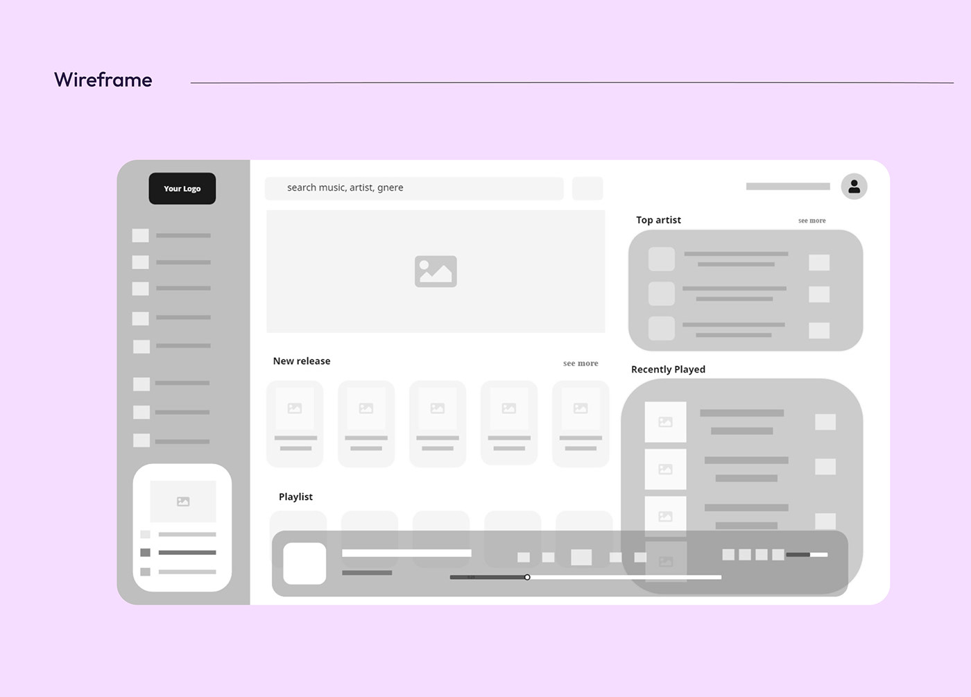 web app UxUIdesign visual design Website Design user interface music ui design Figma app design Case Study