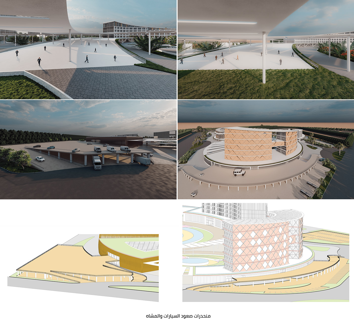 architecture visualization 3D exterior archviz Sustainable Design Sustainability start up revit young architects