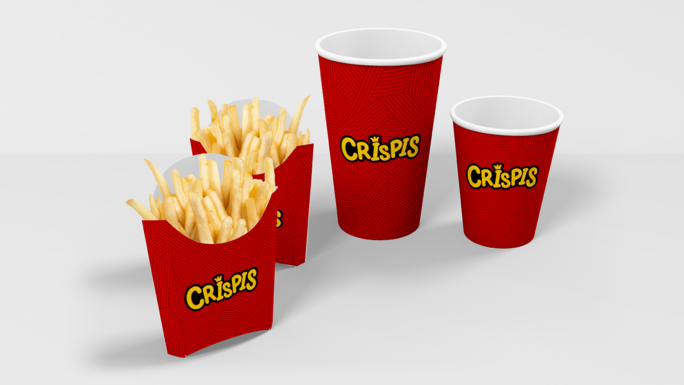 branding  brand marca logo Logotipo Idvisual batata frita fritas french fries identidade visual