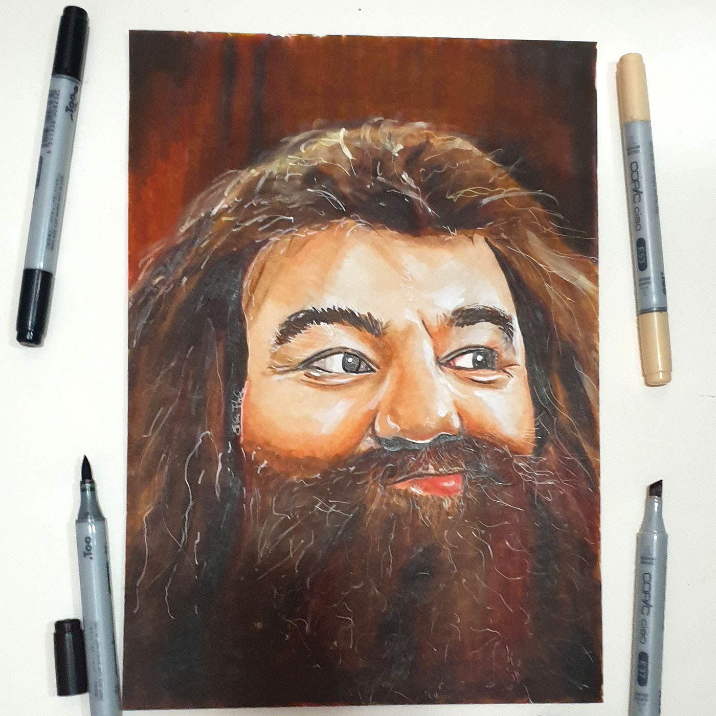 Rubeus Hagrid  · Harry Potter art. Robbie Coltrane