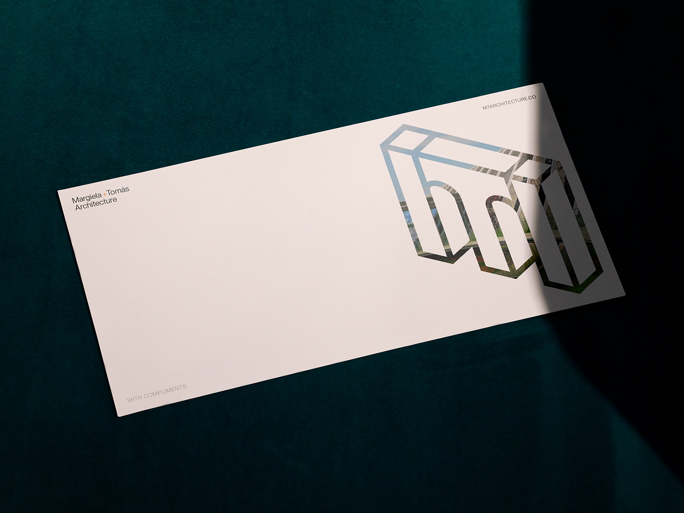 architect branding  business card communication logo mark orange Stationery typography   visual identity