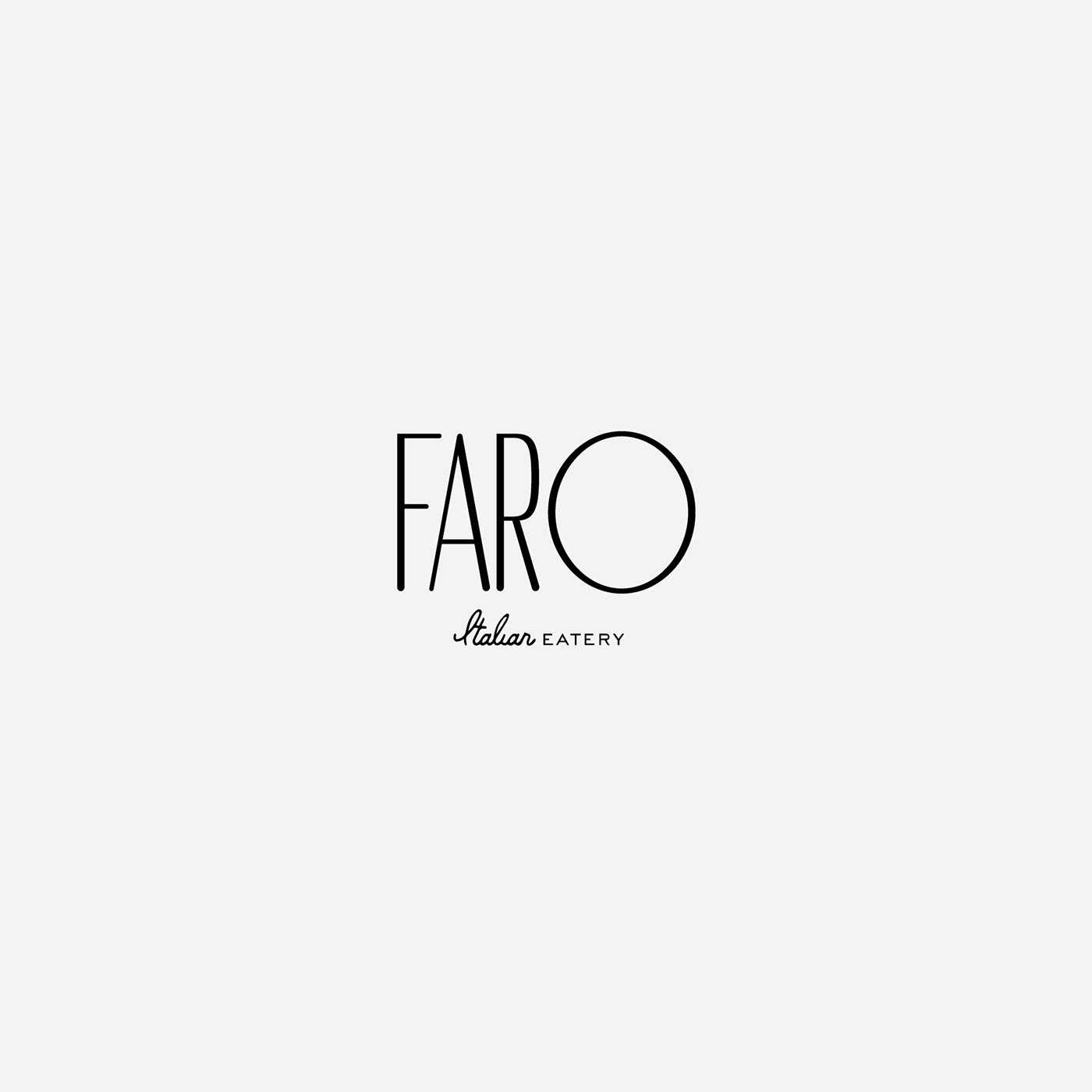 Faro Italian Eatery on Behance