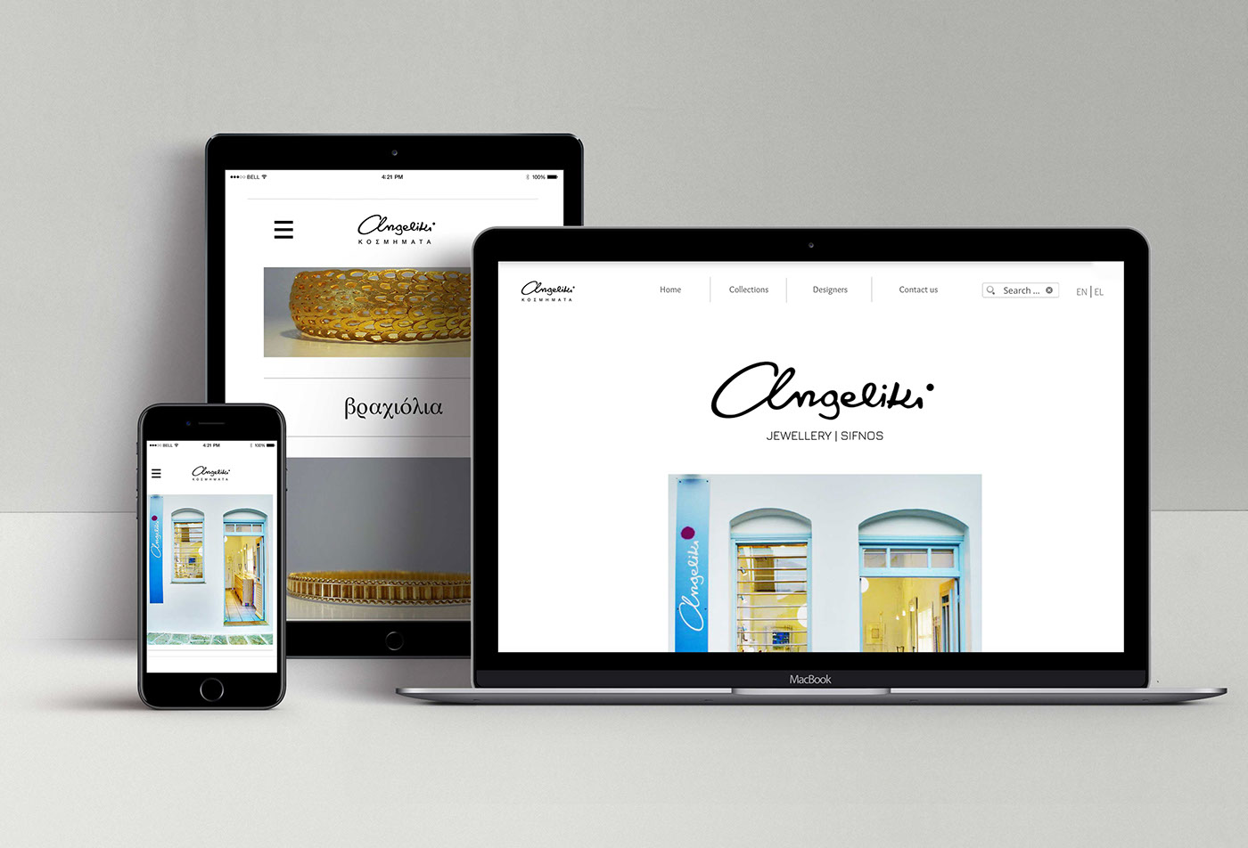 jewelry Web Design  Website wix