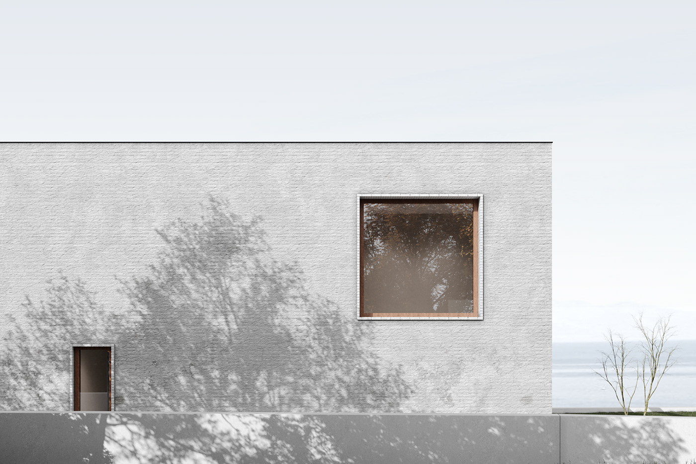 3dsmax architecture archvis CGI corona design house minimalist Project Residence