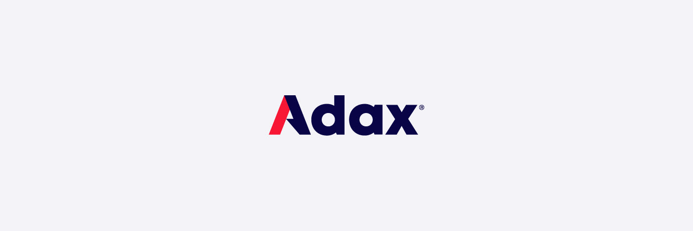 adax branding  informationtechnology IT logo modern rebranding Technology Webdesign