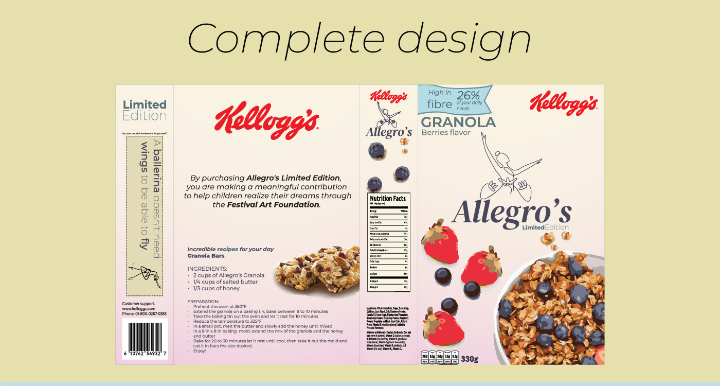 cereal box Packaging Logo Design brand identity design