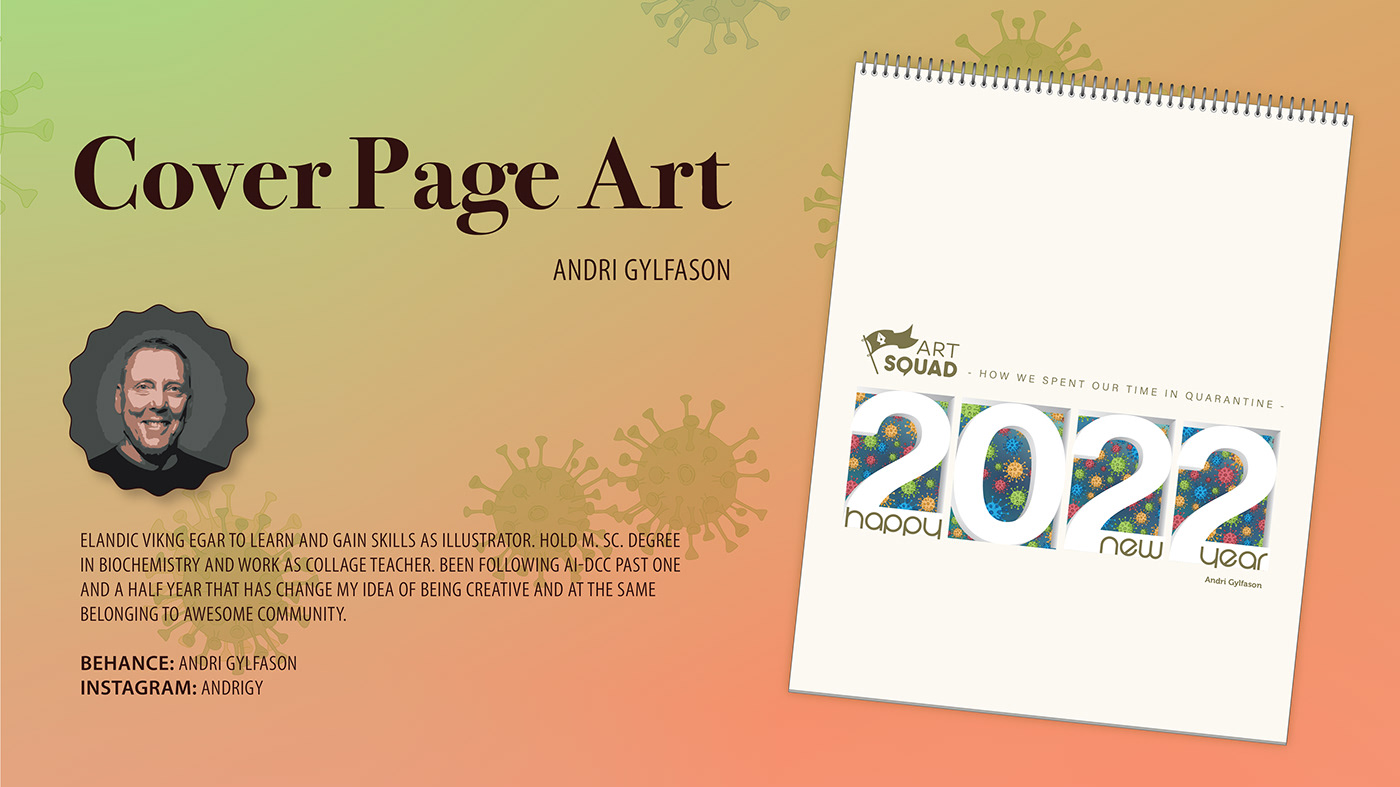 adobe illustrator art Art Squad calendar digital digital illustration ILLUSTRATION  vector vector art
