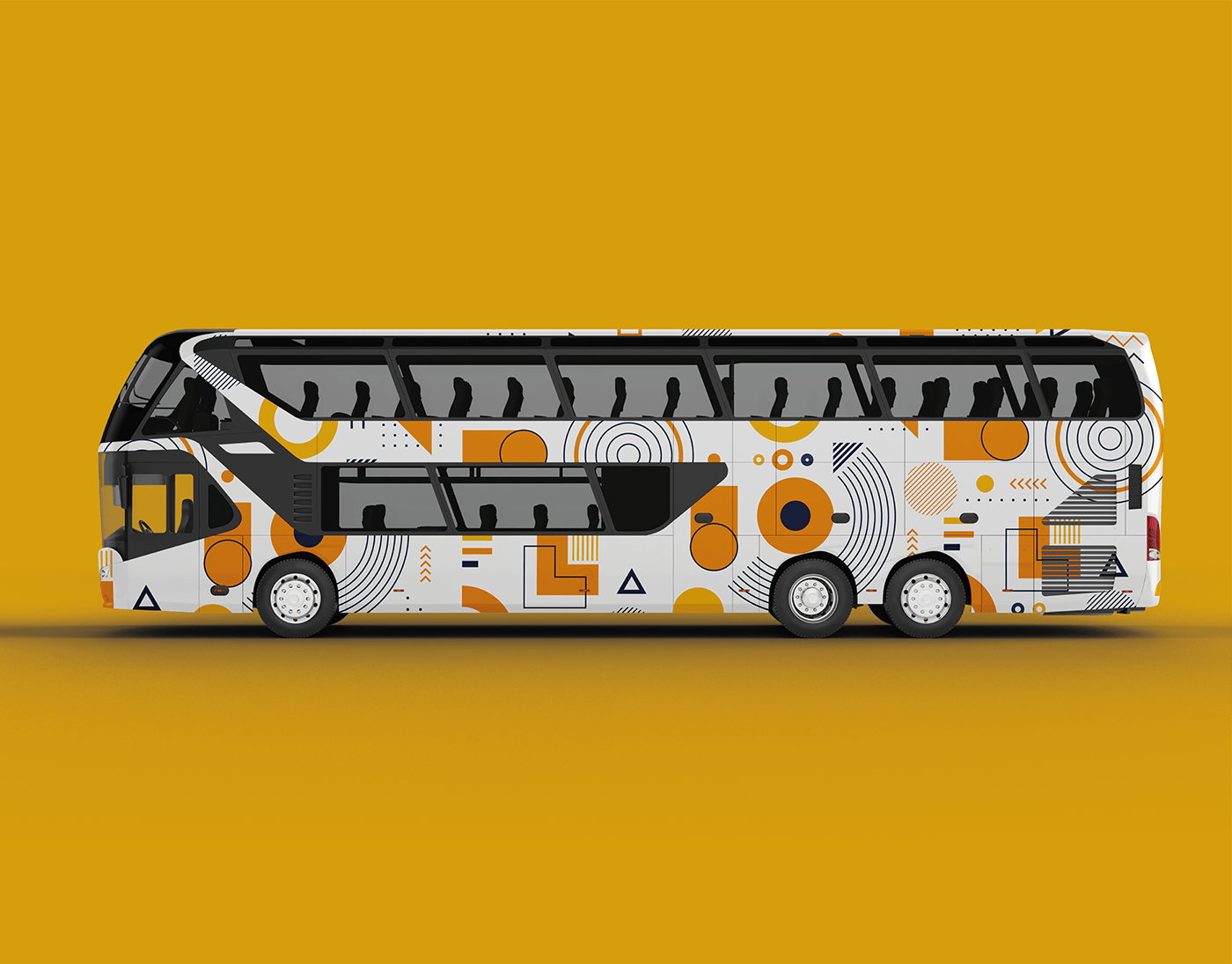 Geometric pattern Design for Coach Bus on Behance