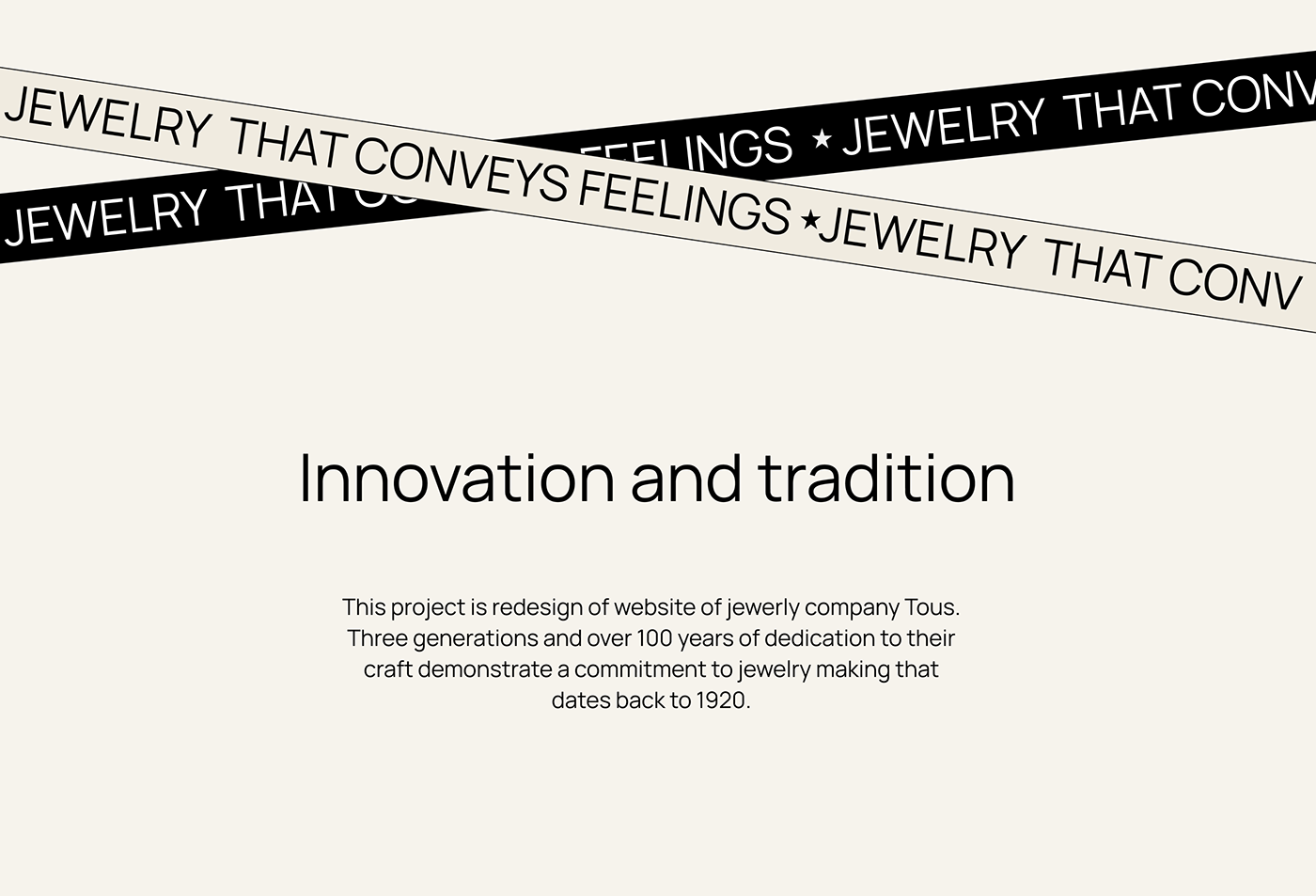 design UI Web Design  Website Design jewelery