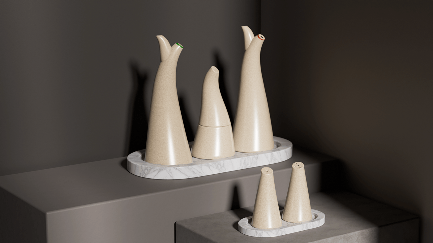 condiments ceramic aesthetic artist product design  abstract formstudy sculpture design oraganic