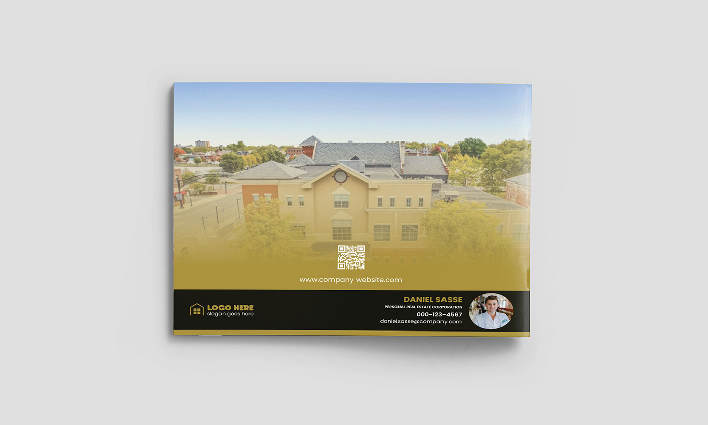 real estate Offering Memorandum Flyer Design open house brochure design memorandum postcard map design home for sale