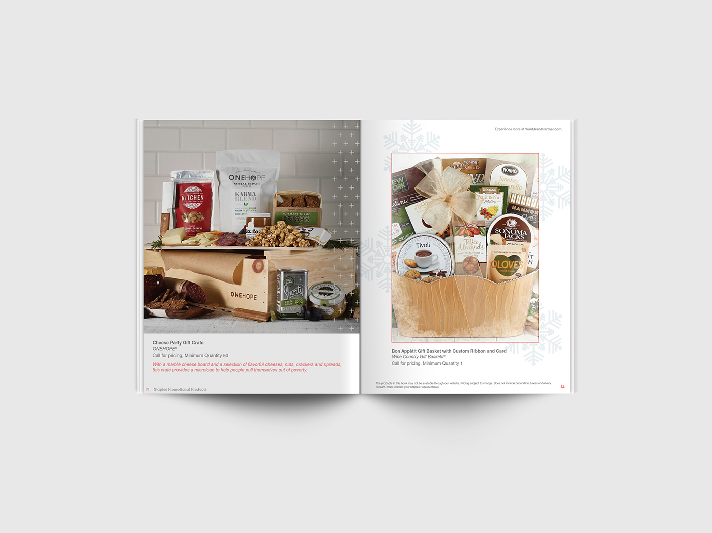 book editorial spreads Holiday season magazine Food  Staples staples promotional products Candy