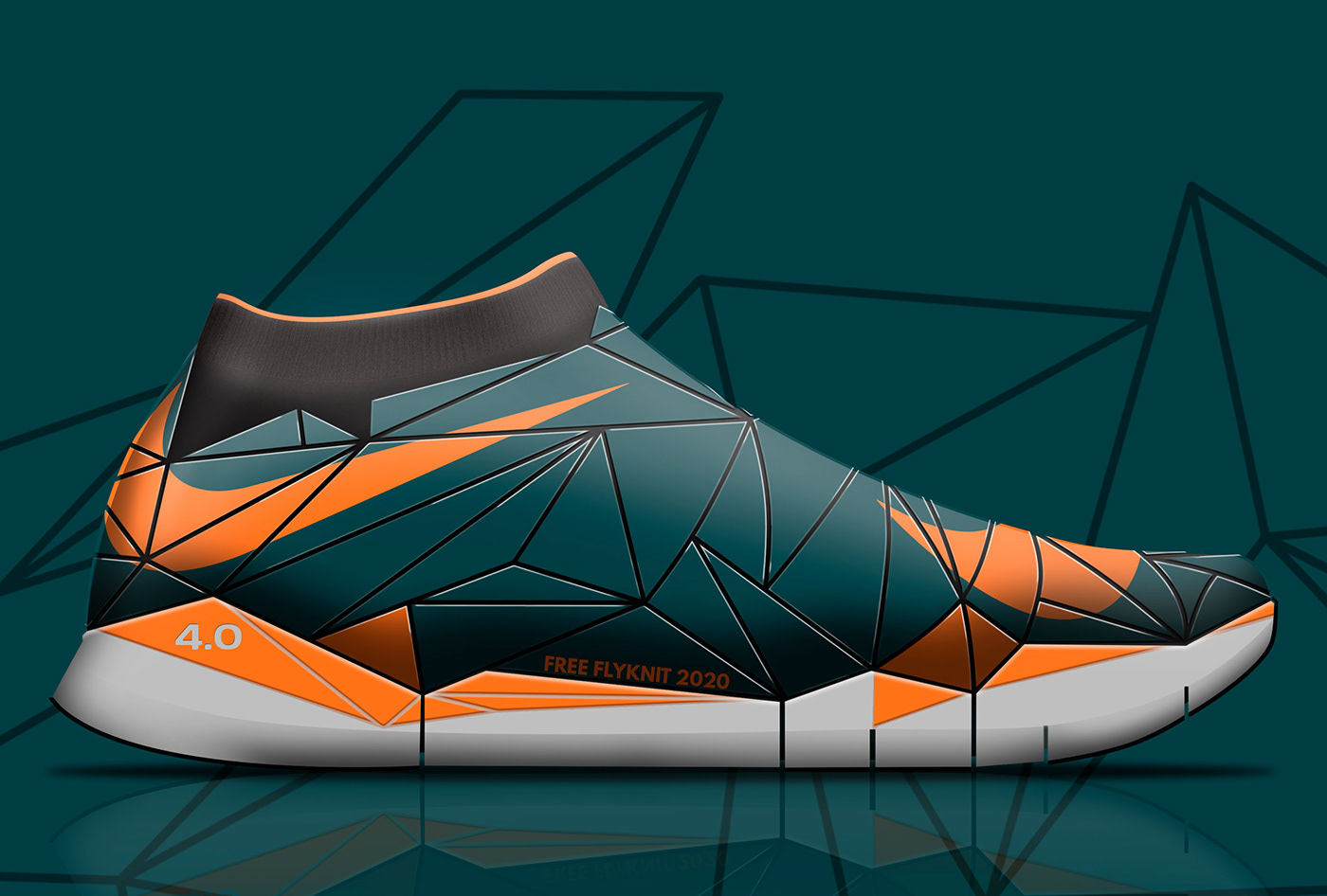 Nike footwear run running sneakers sport shoe training productdesign concept